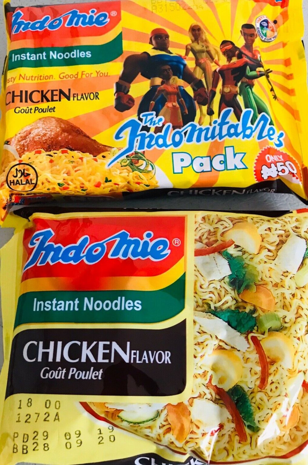 INDOMIE Nigerian Instant Noodles Chicken Flavour 2 For 2 99